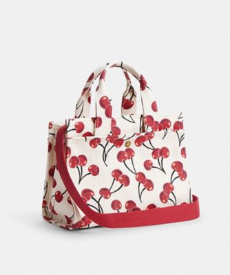 【COACH】カーゴ トート バッグ 26・チェリー プリント カーゴ トート バッグ 26・チェリー プリント | COACH/コーチ